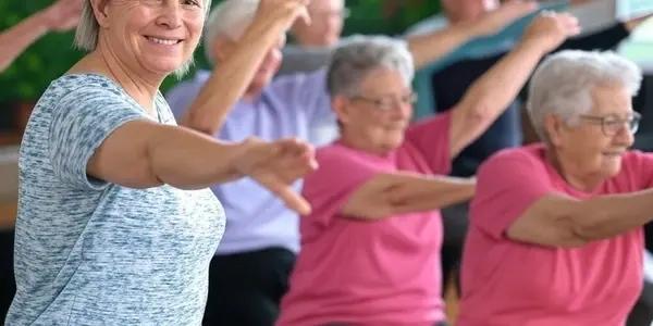 Boost your stability with the Gentle Strength & Balance Class at St James' Anglican Church in Christchurch